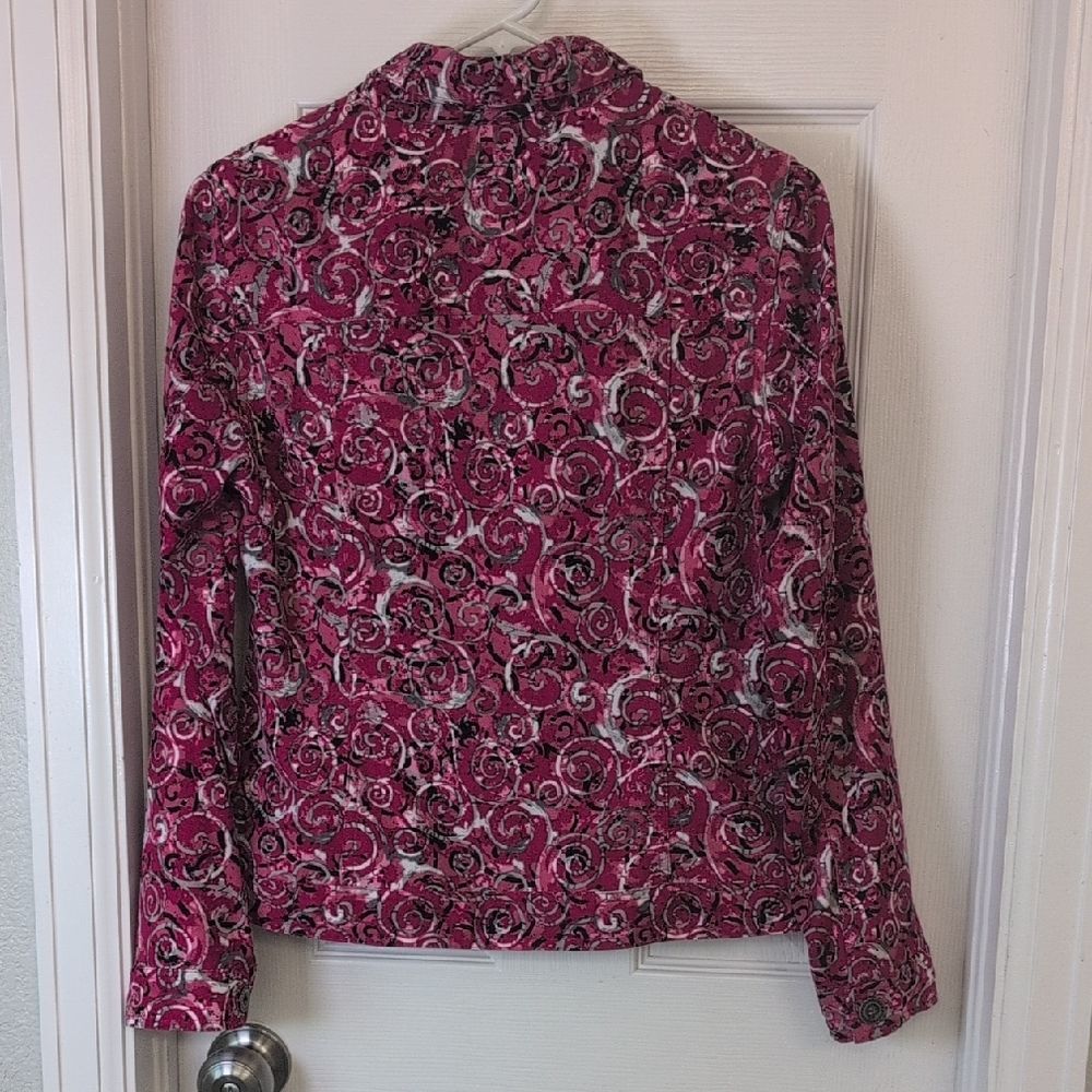 Christopher & Banks Pink Patterned Jacket - Picture 5 of 12
